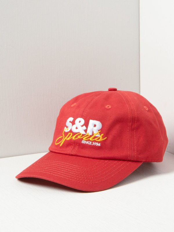 S/R Sports Hat_Cherry/White/Gold S/R Sports Hat_Cherry/White/Gold