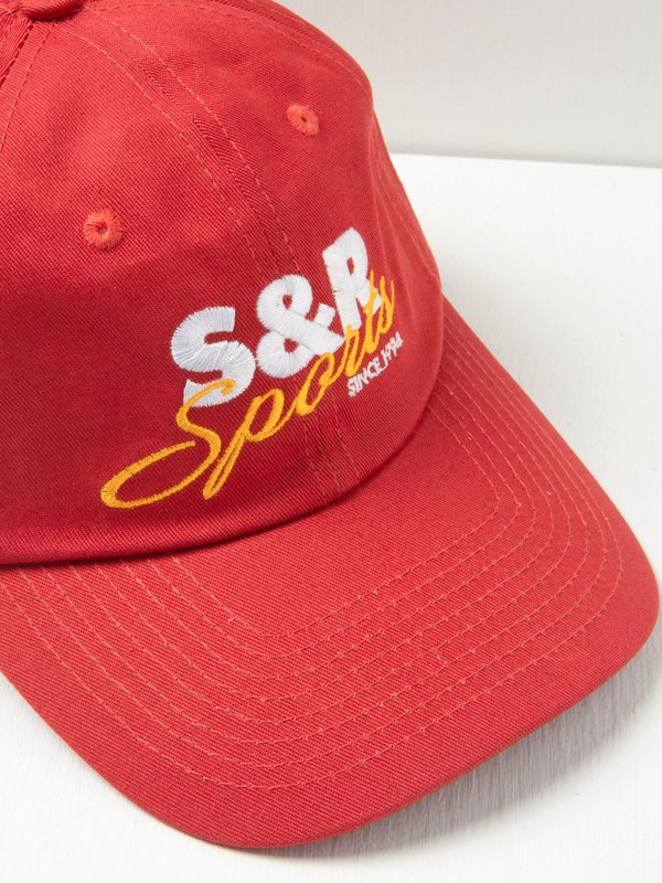 S/R Sports Hat_Cherry/White/Gold S/R Sports Hat_Cherry/White/Gold