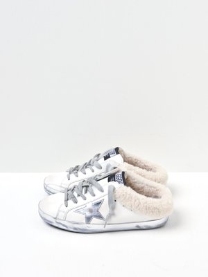 SABOT LEATHER UPPER SHEARLING TONGUE LAMINATEDSTAR SABOT LEATHER UPPER SHEARLING TONGUE LAMINATEDSTAR