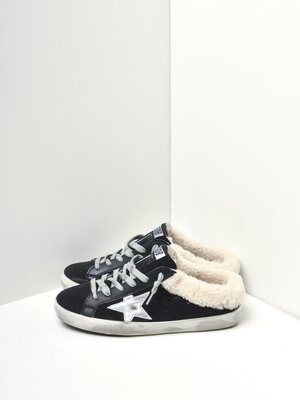 SABOT SUEDE UPPER SHEARLING TONGUE LAMINATED STAR SABOT SUEDE UPPER SHEARLING TONGUE LAMINATED STAR