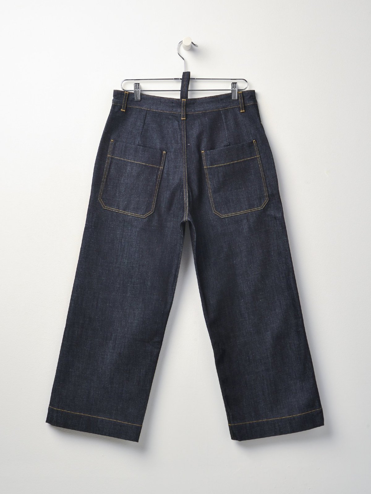 Studio Nicholson SELVEDGE DENIM PANTS - Suede-head Slack Indigo 