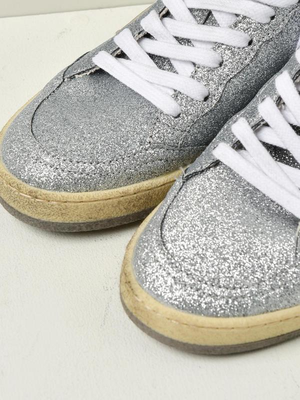 SNEAKERS BALL STAR_SILVER GLITTER WHITE STAR SNEAKERS BALL STAR_SILVER GLITTER WHITE STAR