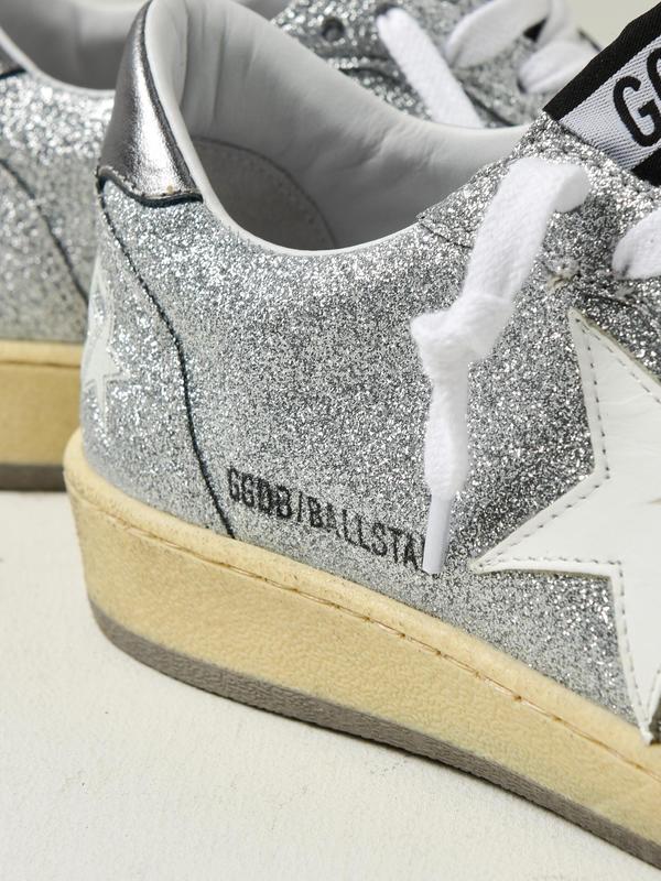 SNEAKERS BALL STAR_SILVER GLITTER WHITE STAR SNEAKERS BALL STAR_SILVER GLITTER WHITE STAR