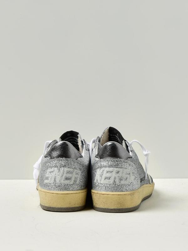 SNEAKERS BALL STAR_SILVER GLITTER WHITE STAR SNEAKERS BALL STAR_SILVER GLITTER WHITE STAR