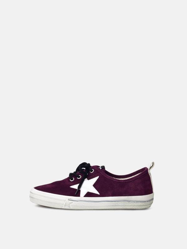 SNEAKERS CALIFORNIA_BORDEAUX SUEDEWHITE STAR SNEAKERS CALIFORNIA_BORDEAUX SUEDEWHITE STAR