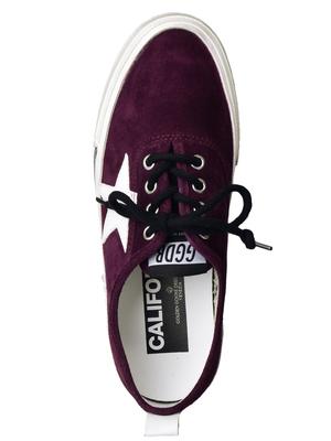 SNEAKERS CALIFORNIA_BORDEAUX SUEDEWHITE STAR SNEAKERS CALIFORNIA_BORDEAUX SUEDEWHITE STAR