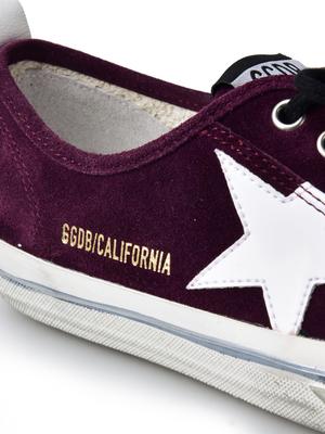 SNEAKERS CALIFORNIA_BORDEAUX SUEDEWHITE STAR SNEAKERS CALIFORNIA_BORDEAUX SUEDEWHITE STAR