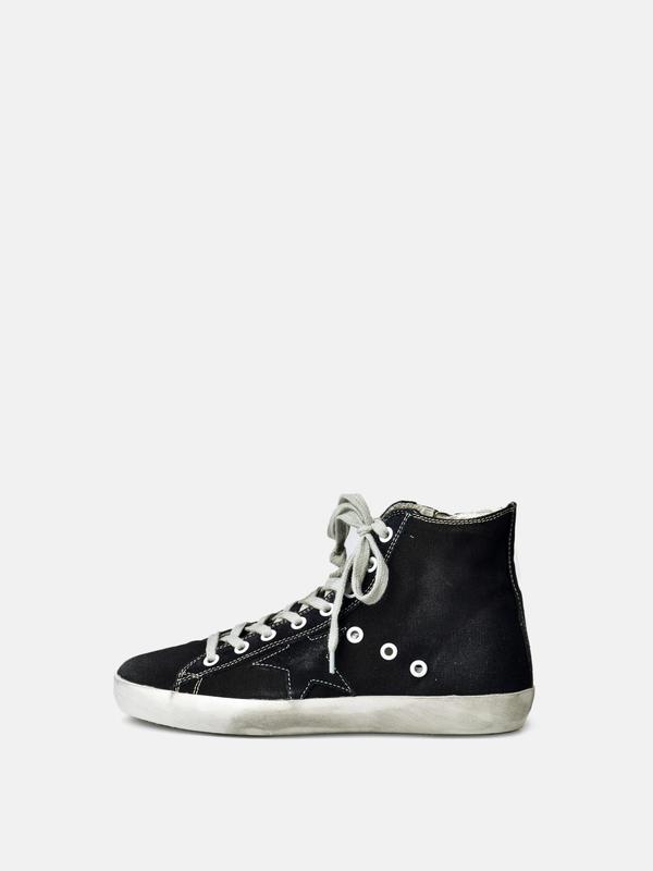 SNEAKERS FRANCY_BLACK CANVAS SNEAKERS FRANCY_BLACK CANVAS