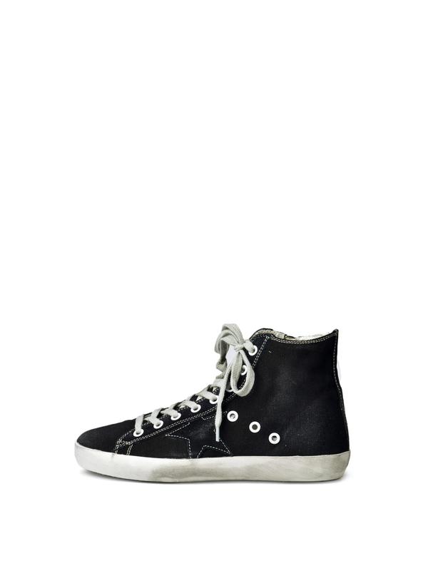 SNEAKERS FRANCY_BLACK CANVAS SNEAKERS FRANCY_BLACK CANVAS