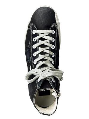 SNEAKERS FRANCY_BLACK CANVAS SNEAKERS FRANCY_BLACK CANVAS