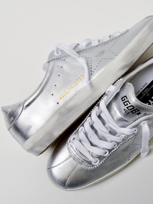SNEAKERS HALLEYSTAR_SILVER LEATHER SNEAKERS HALLEYSTAR_SILVER LEATHER