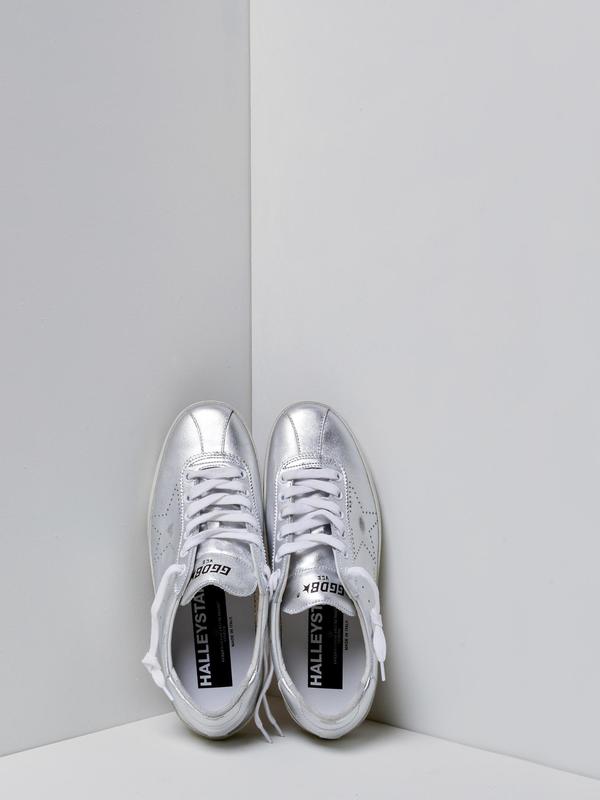 SNEAKERS HALLEYSTAR_SILVER LEATHER SNEAKERS HALLEYSTAR_SILVER LEATHER