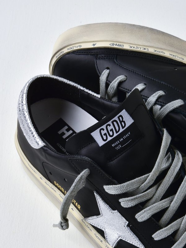 SNEAKERS HI STAR_BLACK LEATHER-SHINY STAR SNEAKERS HI STAR_BLACK LEATHER-SHINY STAR