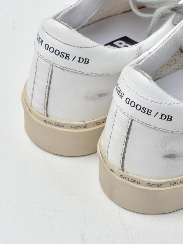 SNEAKERS HI STAR_WHITE GOLD LEATHER STAR SNEAKERS HI STAR_WHITE GOLD LEATHER STAR