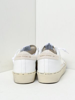 SNEAKERS HI STAR_WHITE LEATHER CARVED STAR SNEAKERS HI STAR_WHITE LEATHER CARVED STAR