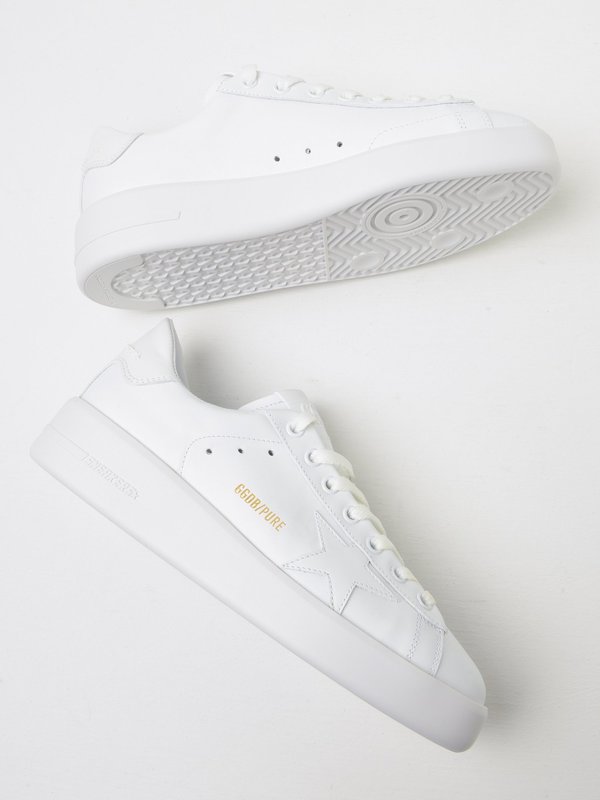 SNEAKERS PURE STAR_WHITE LEATHER-WHITE HEEL SNEAKERS PURE STAR_WHITE LEATHER-WHITE HEEL