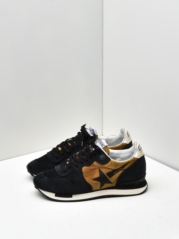 SNEAKERS RUNNING_GOLD VELVET-BLACK STAR SNEAKERS RUNNING_GOLD VELVET-BLACK STAR