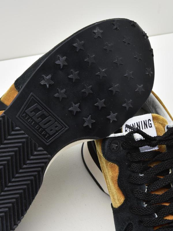 SNEAKERS RUNNING_GOLD VELVET-BLACK STAR SNEAKERS RUNNING_GOLD VELVET-BLACK STAR
