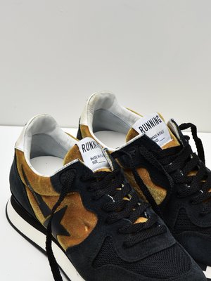 SNEAKERS RUNNING_GOLD VELVET-BLACK STAR SNEAKERS RUNNING_GOLD VELVET-BLACK STAR
