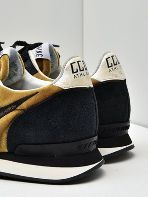 SNEAKERS RUNNING_GOLD VELVET-BLACK STAR SNEAKERS RUNNING_GOLD VELVET-BLACK STAR