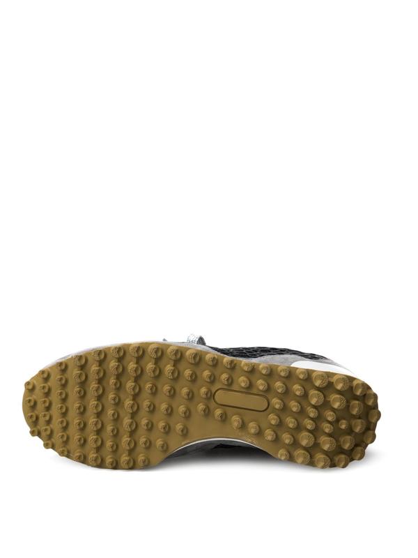 SNEAKERS STARLAND_BLACK FISHNET GOLD GLITTER SNEAKERS STARLAND_BLACK FISHNET GOLD GLITTER
