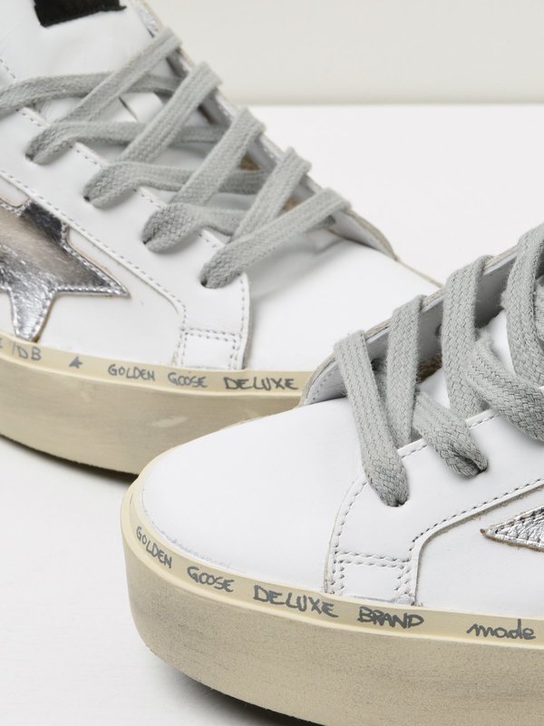 SNEAKERS SUPERSTAR WHITE LEATHER-SHINY STAR SNEAKERS SUPERSTAR WHITE LEATHER-SHINY STAR