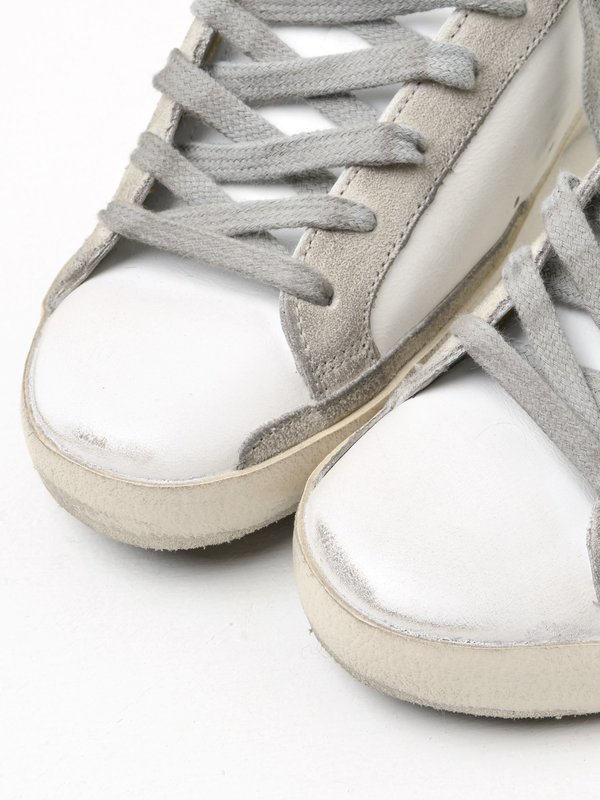 SNEAKERS SUPERSTAR WHITE METAL SILVER -PONY ZIGER SNEAKERS SUPERSTAR WHITE METAL SILVER -PONY ZIGER