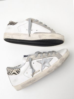 SNEAKERS SUPERSTAR WHITE METAL SILVER -PONY ZIGER SNEAKERS SUPERSTAR WHITE METAL SILVER -PONY ZIGER