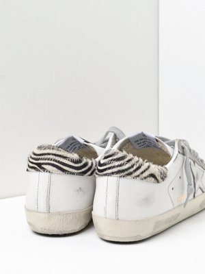 SNEAKERS SUPERSTAR WHITE METAL SILVER -PONY ZIGER SNEAKERS SUPERSTAR WHITE METAL SILVER -PONY ZIGER