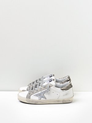 SNEAKERS SUPERSTAR WHITE METAL SILVER -PONY ZIGER SNEAKERS SUPERSTAR WHITE METAL SILVER -PONY ZIGER