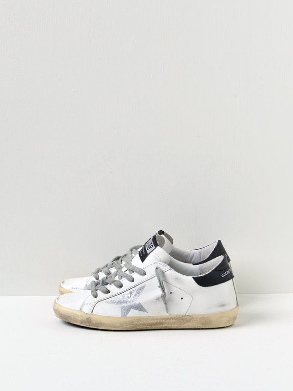 SNEAKERS SUPERSTAR _WHITE LEATHER SILVER GLITTER SNEAKERS SUPERSTAR _WHITE LEATHER SILVER GLITTER