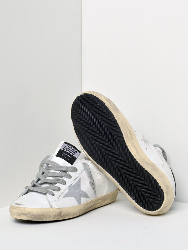 SNEAKERS SUPERSTAR _WHITE LEATHER SILVER GLITTER SNEAKERS SUPERSTAR _WHITE LEATHER SILVER GLITTER