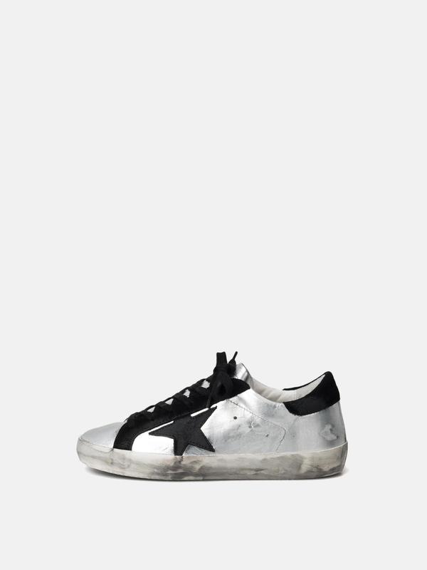 SNEAKERS SUPERSTAR_SILVER BLACK LEATHER SNEAKERS SUPERSTAR_SILVER BLACK LEATHER