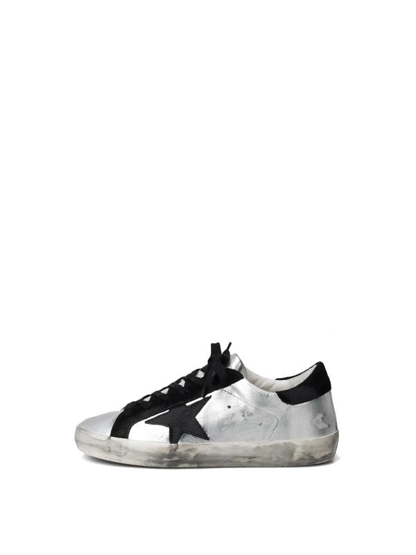 SNEAKERS SUPERSTAR_SILVER BLACK LEATHER SNEAKERS SUPERSTAR_SILVER BLACK LEATHER