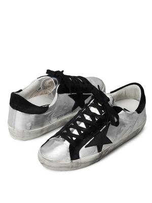 SNEAKERS SUPERSTAR_SILVER BLACK LEATHER SNEAKERS SUPERSTAR_SILVER BLACK LEATHER
