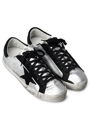 SNEAKERS SUPERSTAR_SILVER BLACK LEATHER SNEAKERS SUPERSTAR_SILVER BLACK LEATHER