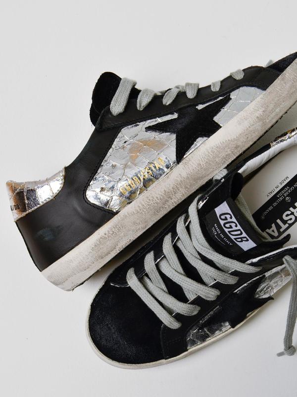 SNEAKERS SUPERSTAR_SILVER COCCO BLACK STAR SNEAKERS SUPERSTAR_SILVER COCCO BLACK STAR