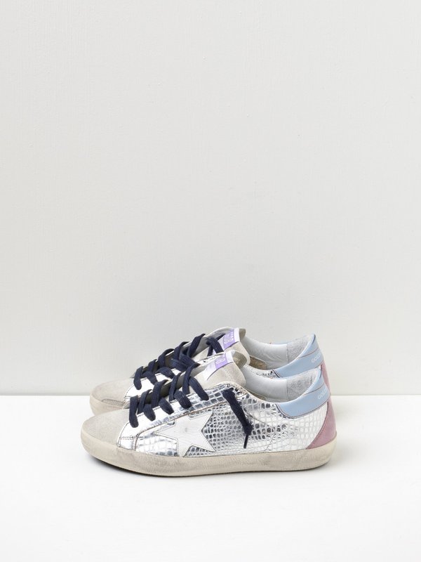 SNEAKERS SUPERSTAR_SILVER LAMINATED SNEAKERS SUPERSTAR_SILVER LAMINATED