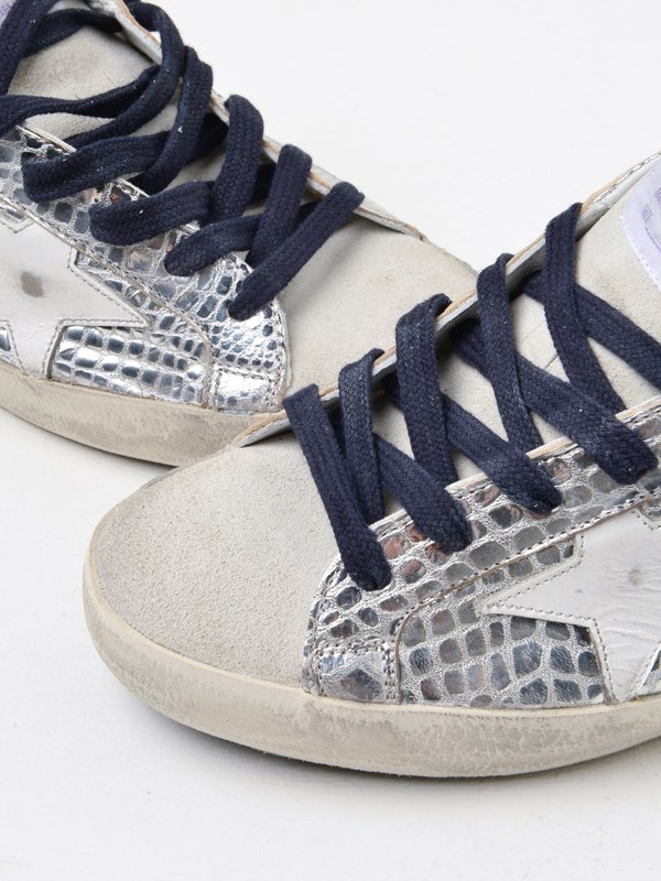 SNEAKERS SUPERSTAR_SILVER LAMINATED SNEAKERS SUPERSTAR_SILVER LAMINATED