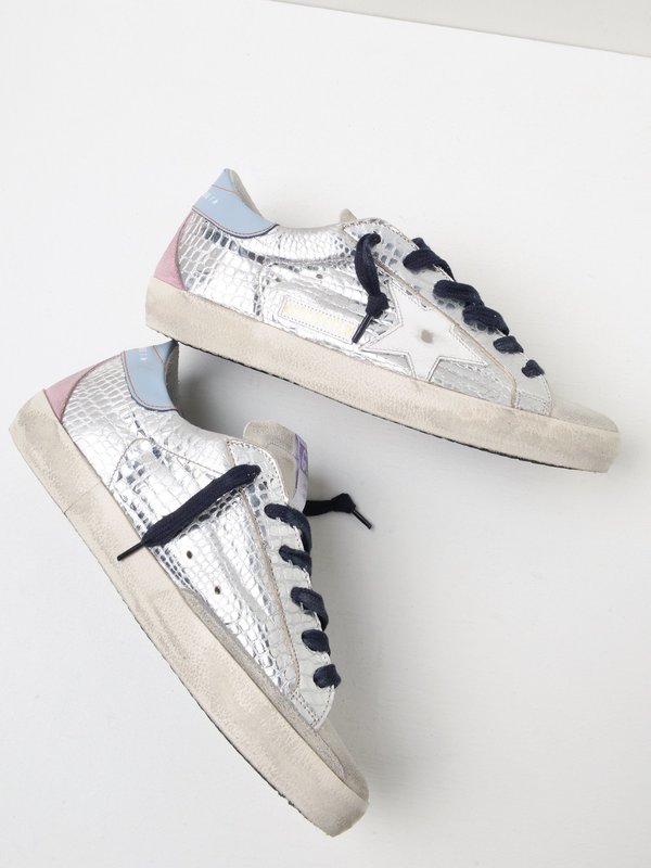 SNEAKERS SUPERSTAR_SILVER LAMINATED SNEAKERS SUPERSTAR_SILVER LAMINATED