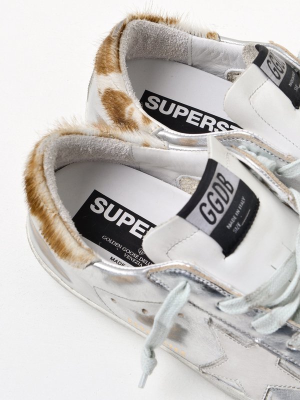 SNEAKERS SUPERSTAR_SILVER LEATHER-COW PONY SNEAKERS SUPERSTAR_SILVER LEATHER-COW PONY