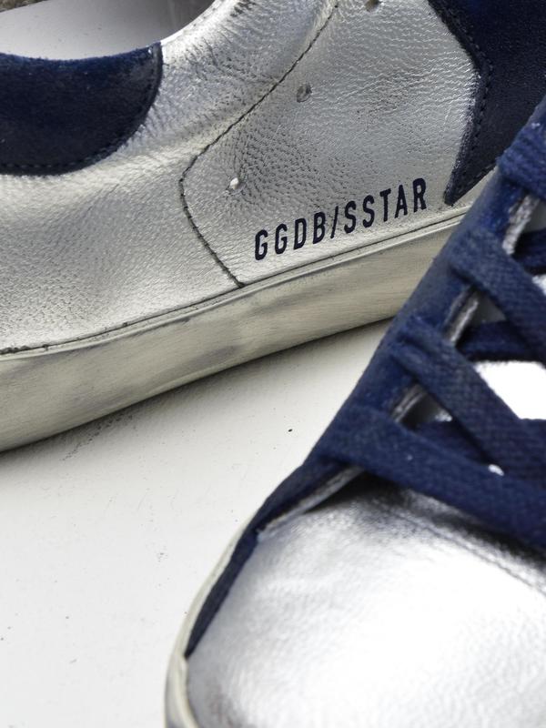SNEAKERS SUPERSTAR_SILVER LEATHER-NAVY STAR SNEAKERS SUPERSTAR_SILVER LEATHER-NAVY STAR