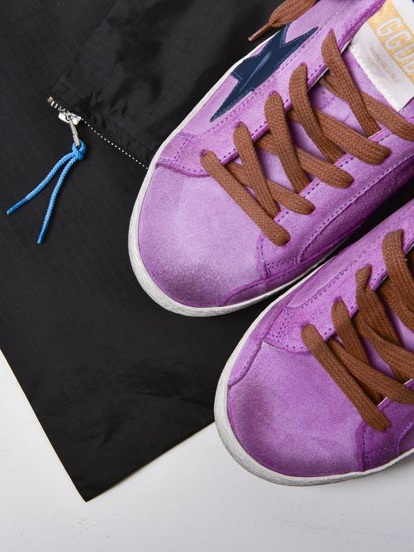SNEAKERS SUPERSTAR_VIOLET SUEDE BLUETTE STAR SNEAKERS SUPERSTAR_VIOLET SUEDE BLUETTE STAR