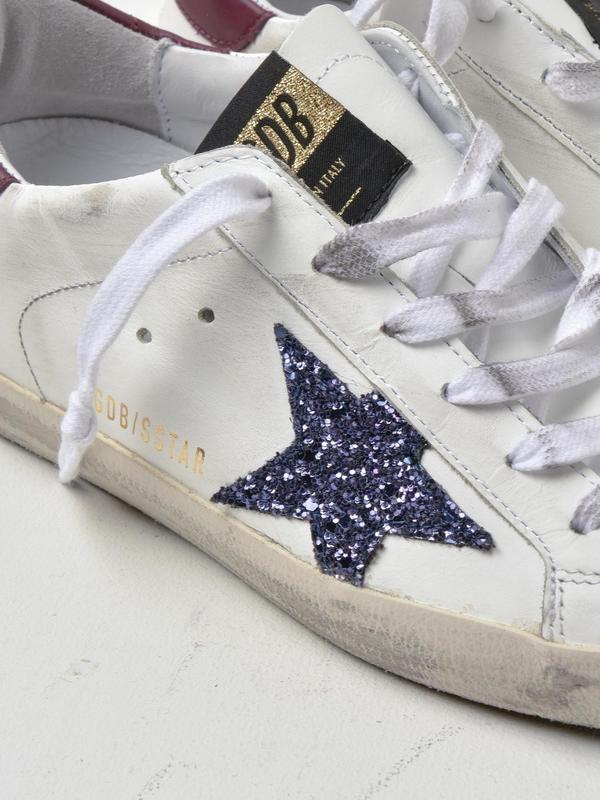 SNEAKERS SUPERSTAR_WHITE BORDEAUX BLUE GLITTER SNEAKERS SUPERSTAR_WHITE BORDEAUX BLUE GLITTER