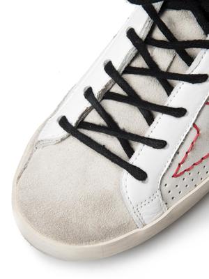 SNEAKERS SUPERSTAR_WHITE LEATHER 3 HEARTS 1 STAR SNEAKERS SUPERSTAR_WHITE LEATHER 3 HEARTS 1 STAR