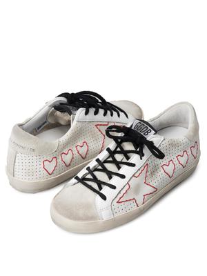 SNEAKERS SUPERSTAR_WHITE LEATHER 3 HEARTS 1 STAR SNEAKERS SUPERSTAR_WHITE LEATHER 3 HEARTS 1 STAR