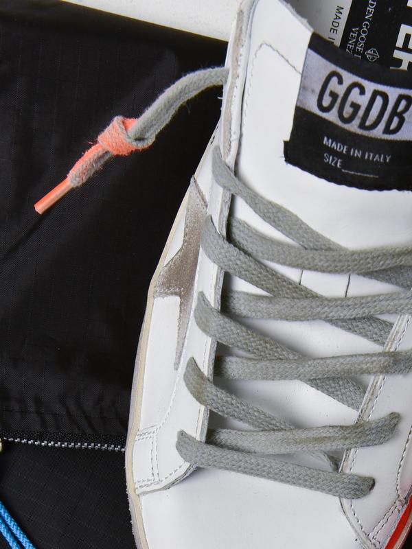 SNEAKERS SUPERSTAR_WHITE LEATHER ORANGE FLUO SOLE SNEAKERS SUPERSTAR_WHITE LEATHER ORANGE FLUO SOLE