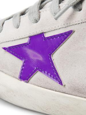 SNEAKERS SUPERSTAR_WHITE LEATHER VIOLA STAR SNEAKERS SUPERSTAR_WHITE LEATHER VIOLA STAR