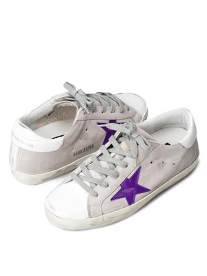SNEAKERS SUPERSTAR_WHITE LEATHER VIOLA STAR SNEAKERS SUPERSTAR_WHITE LEATHER VIOLA STAR