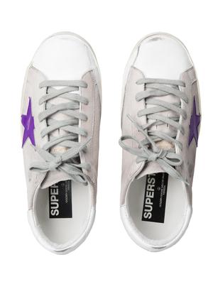 SNEAKERS SUPERSTAR_WHITE LEATHER VIOLA STAR SNEAKERS SUPERSTAR_WHITE LEATHER VIOLA STAR